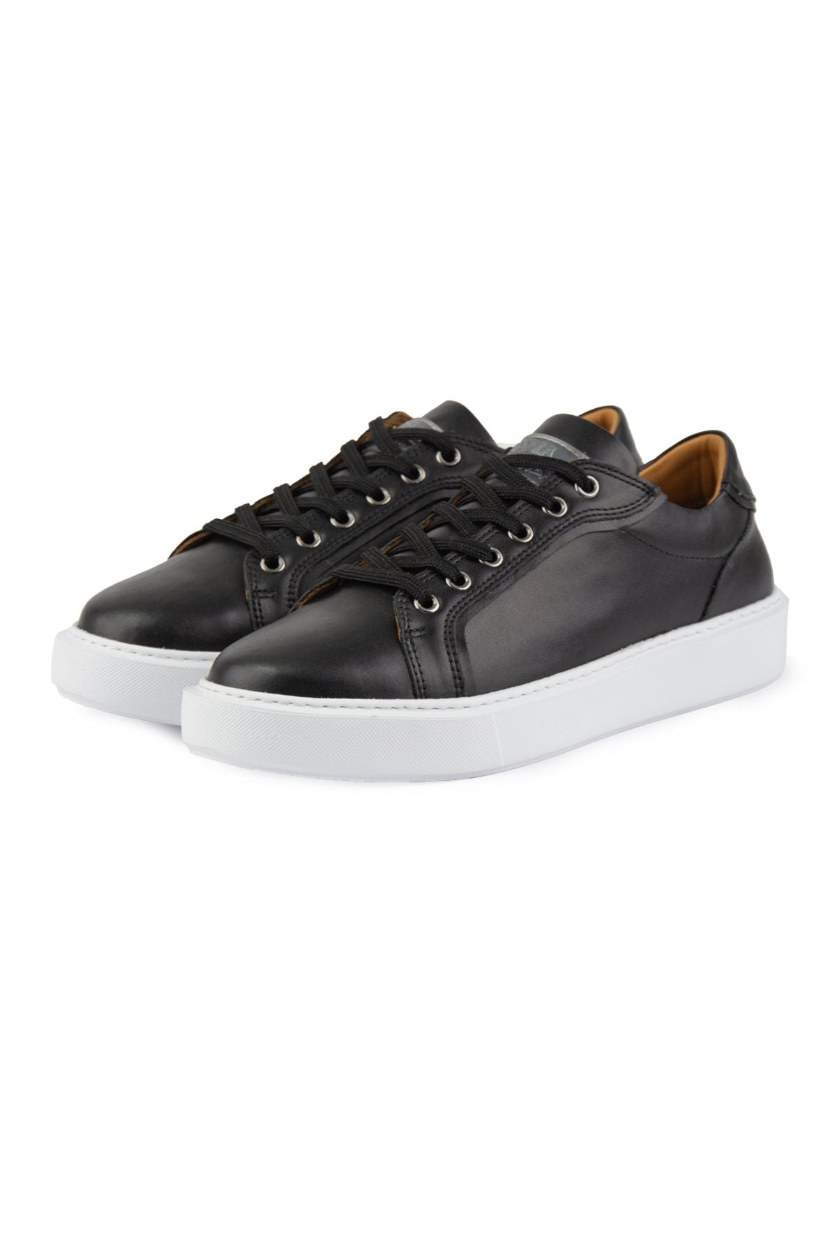 Star Hakiki Deri Sneaker 500970 Siyah