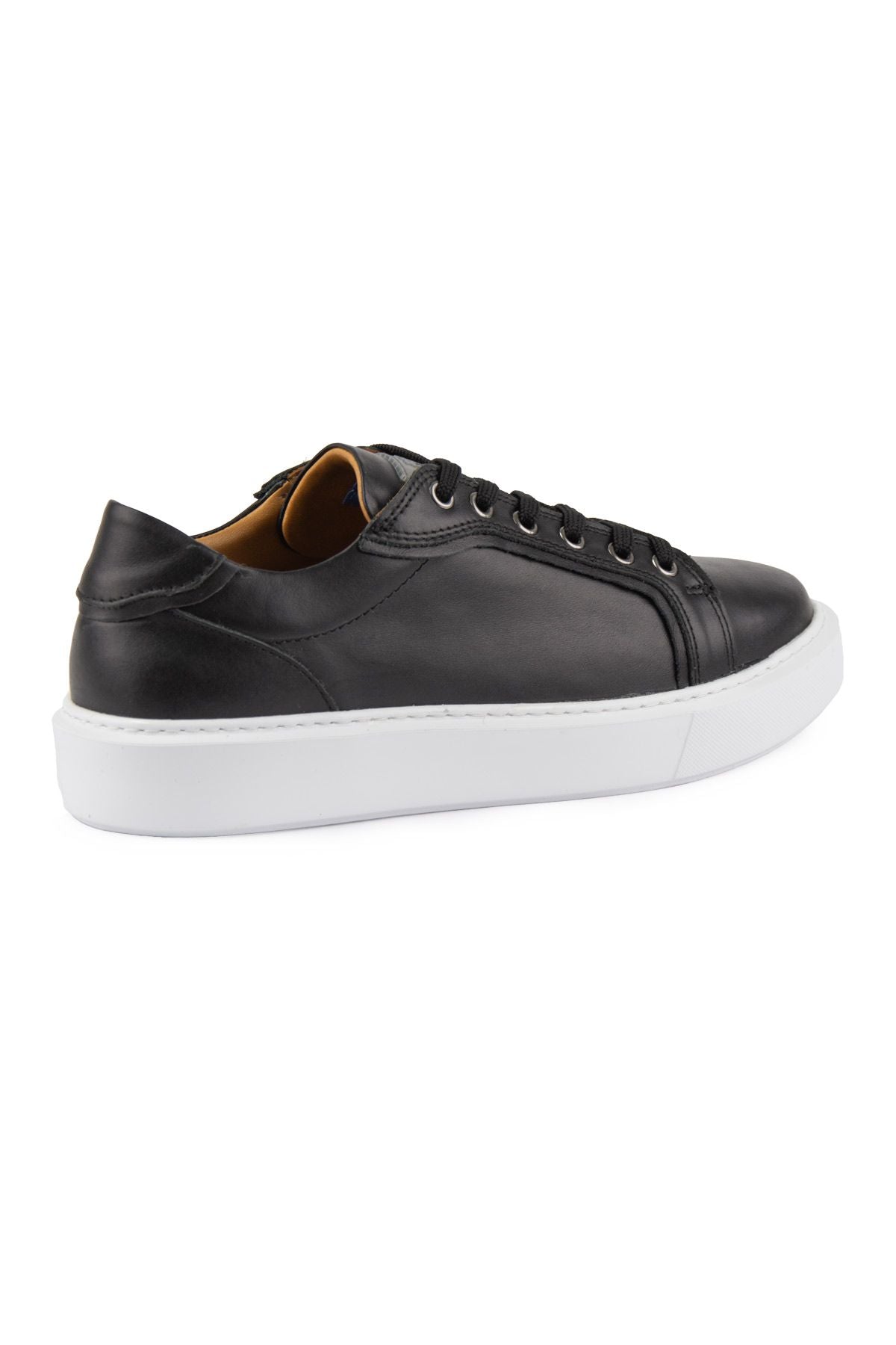 Star Hakiki Deri Sneaker 500970 Siyah