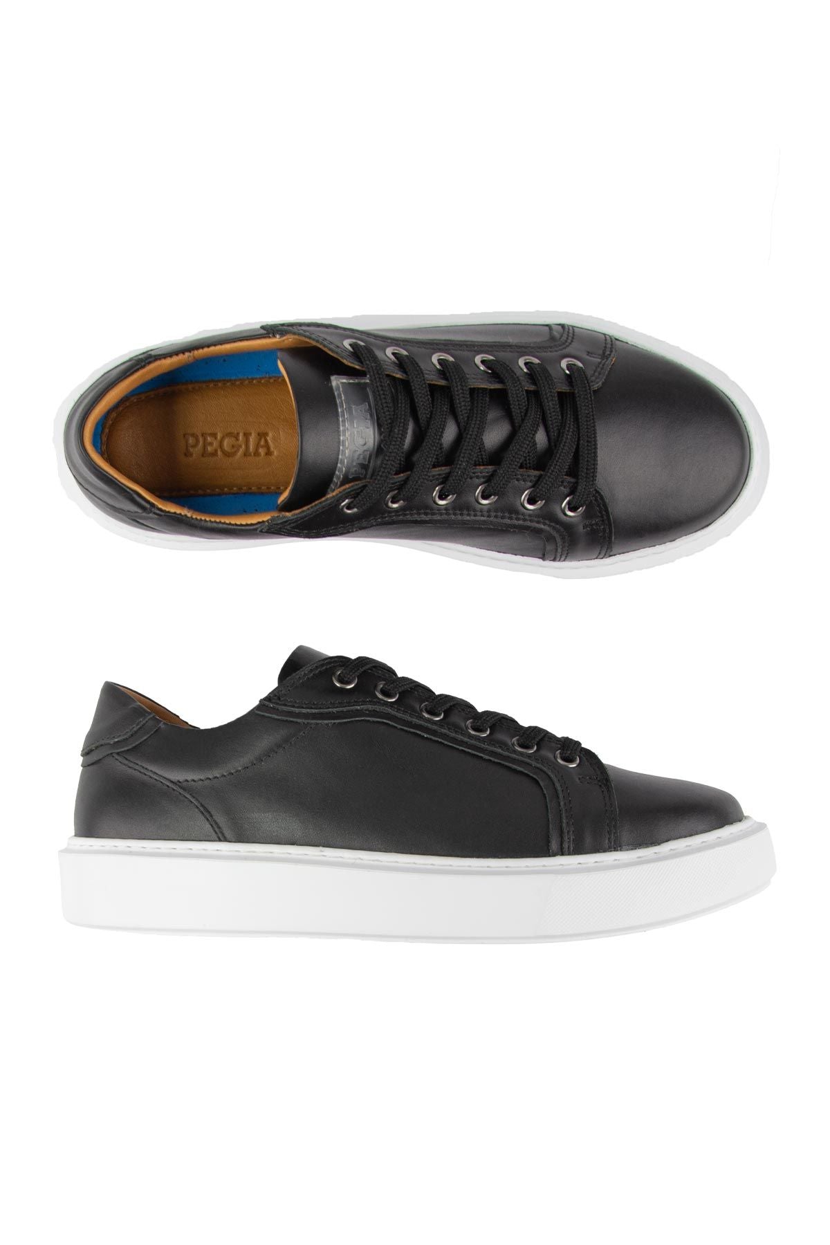 Star Hakiki Deri Sneaker 500970 Siyah