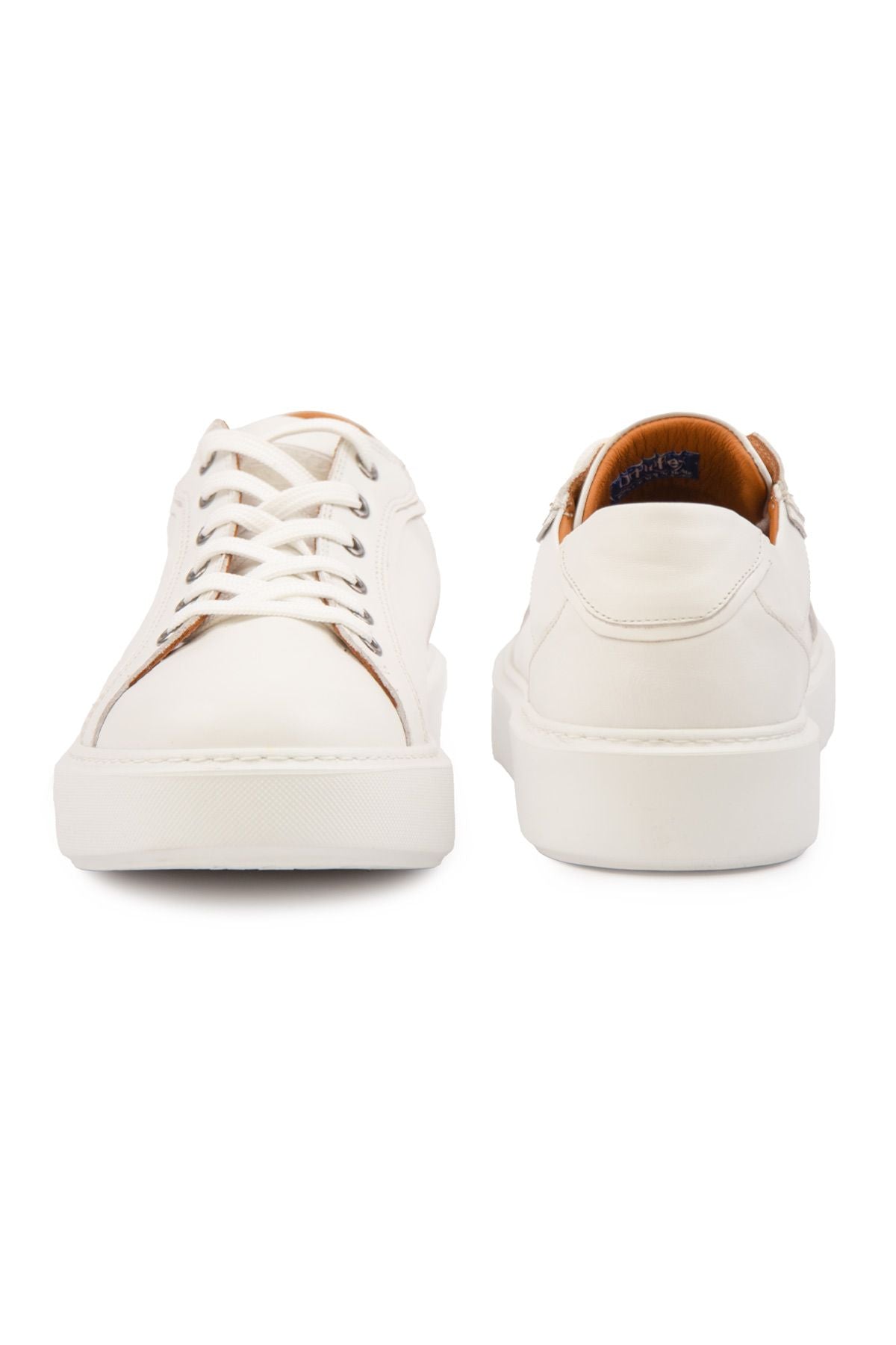 Star Hakiki Deri Sneaker 500970 Beyaz