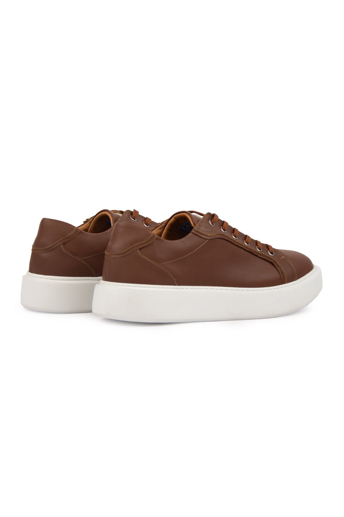 Star Hakiki Deri Sneaker 500970 Taba