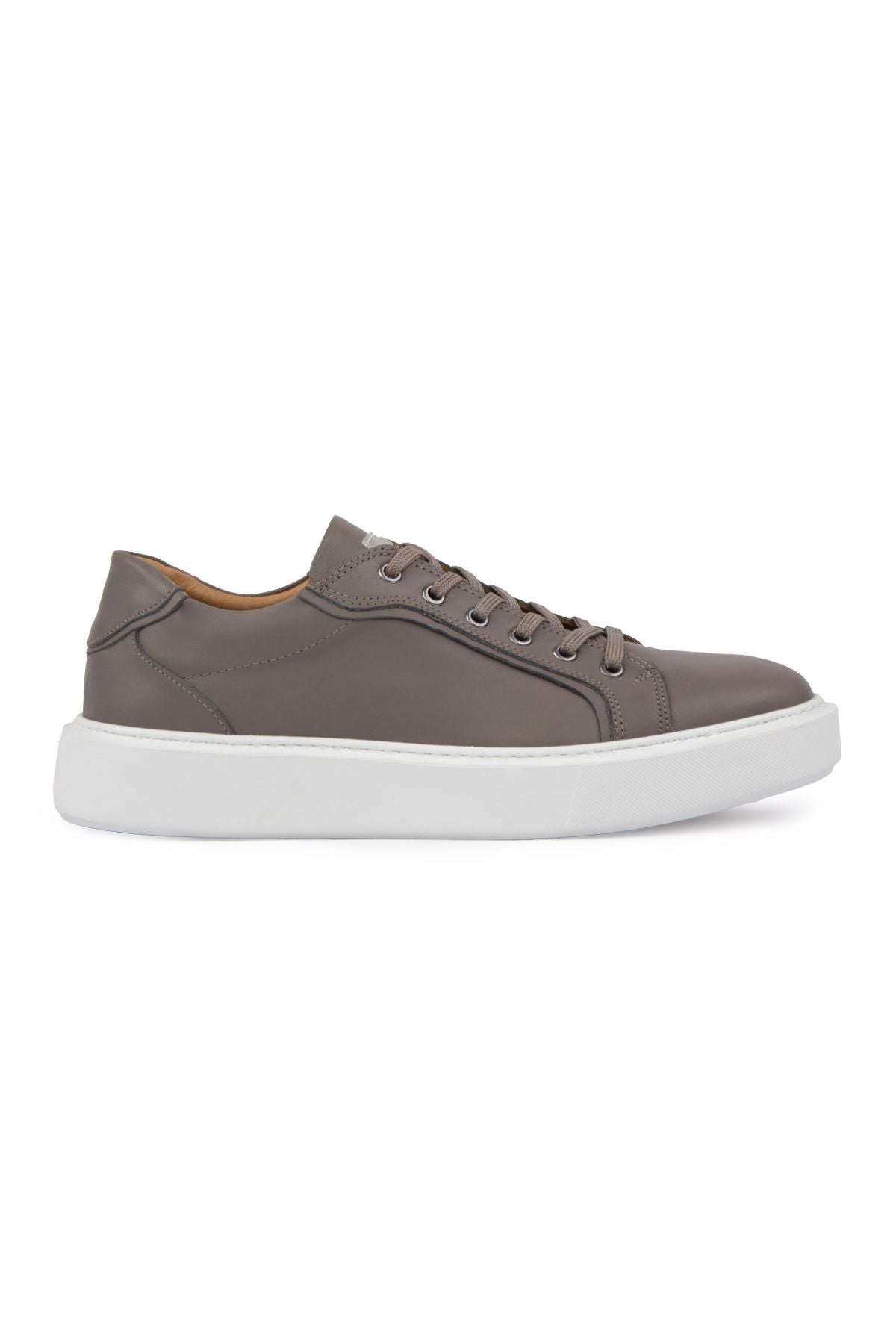 Star Hakiki Deri Sneaker 500970 Vizon