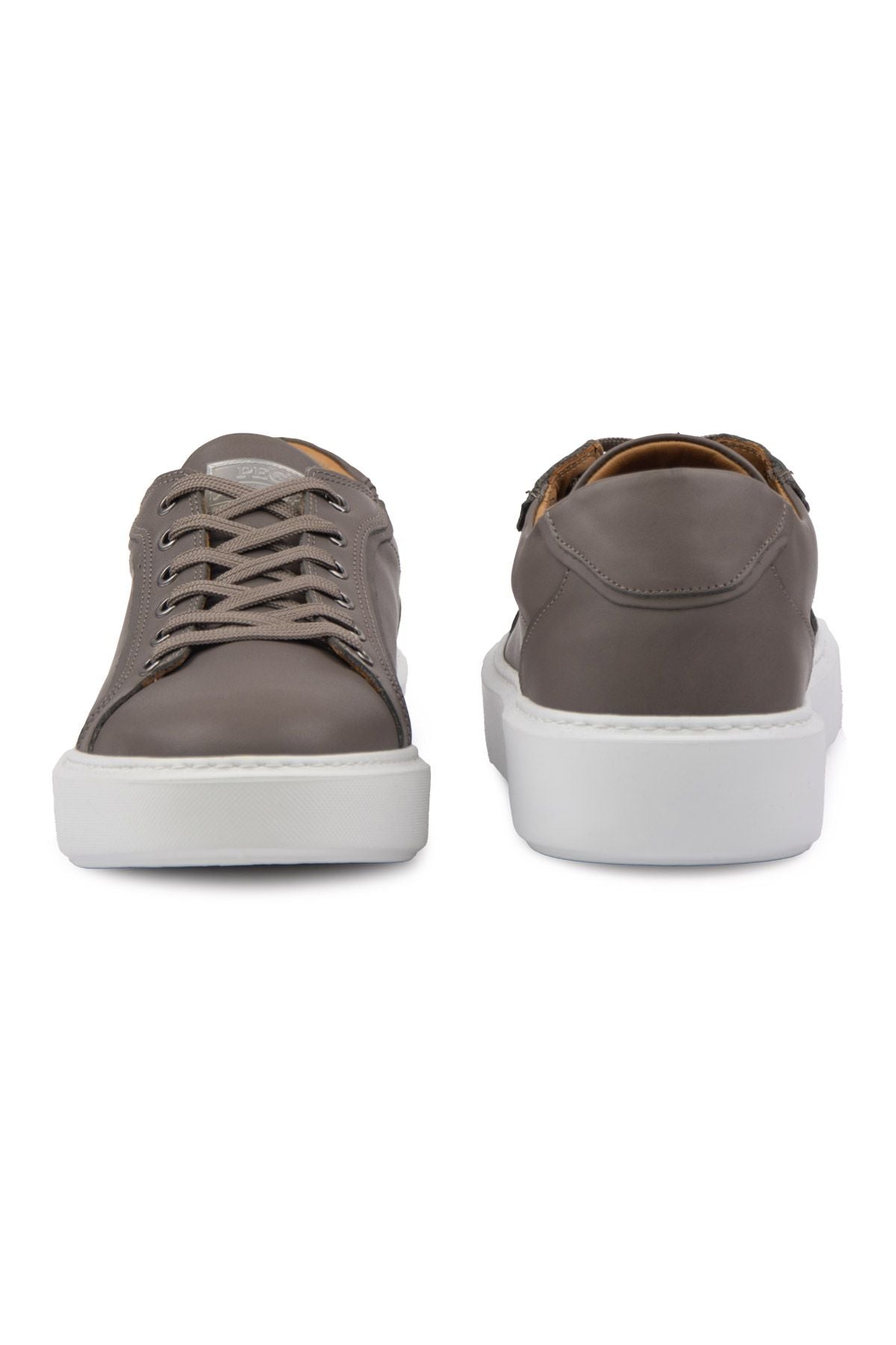 Star Hakiki Deri Sneaker 500970 Vizon