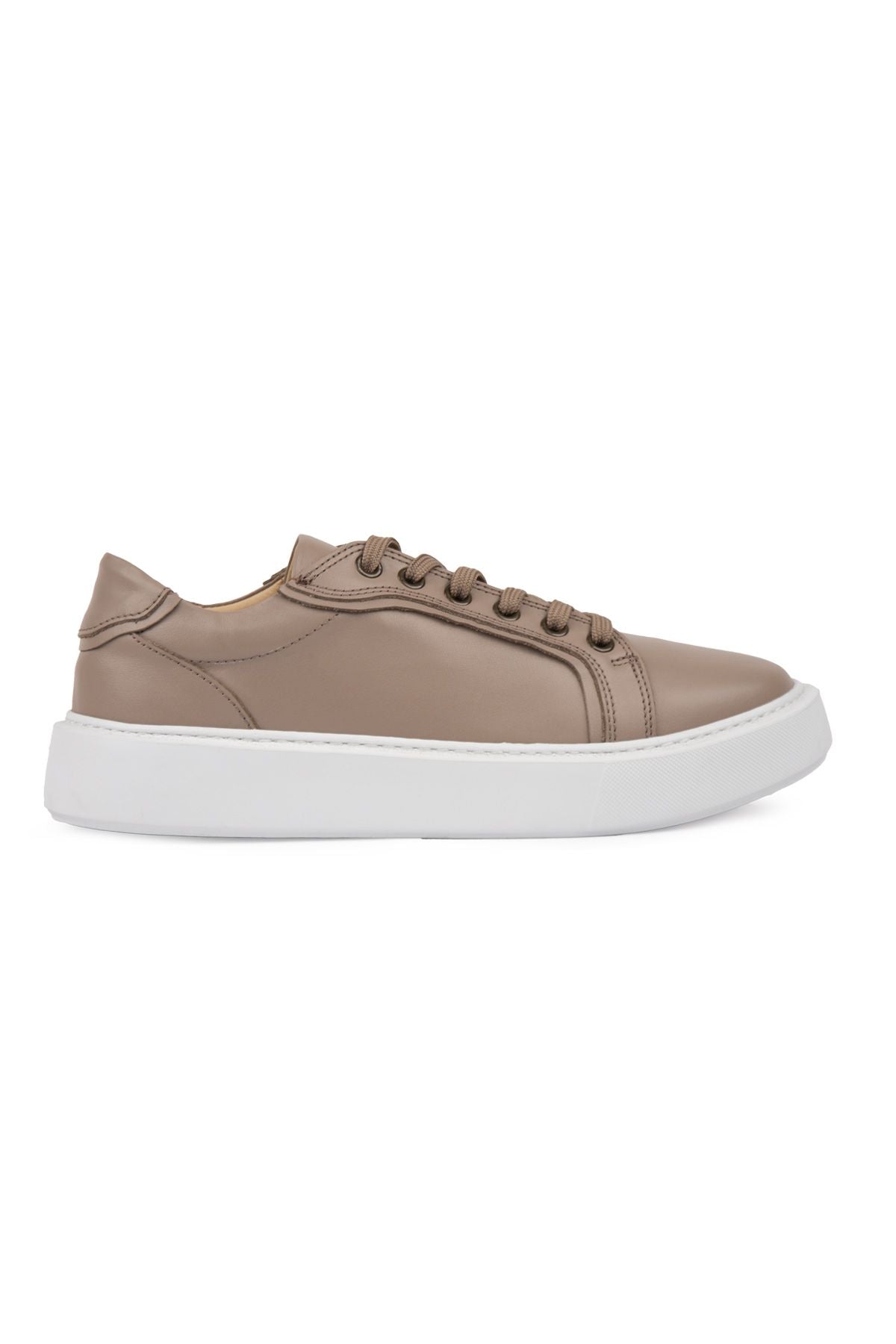 Star Hakiki Deri Sneaker 500970 Taş