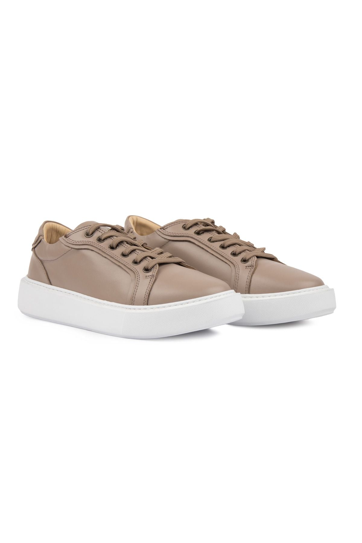 Star Hakiki Deri Sneaker 500970 Taş