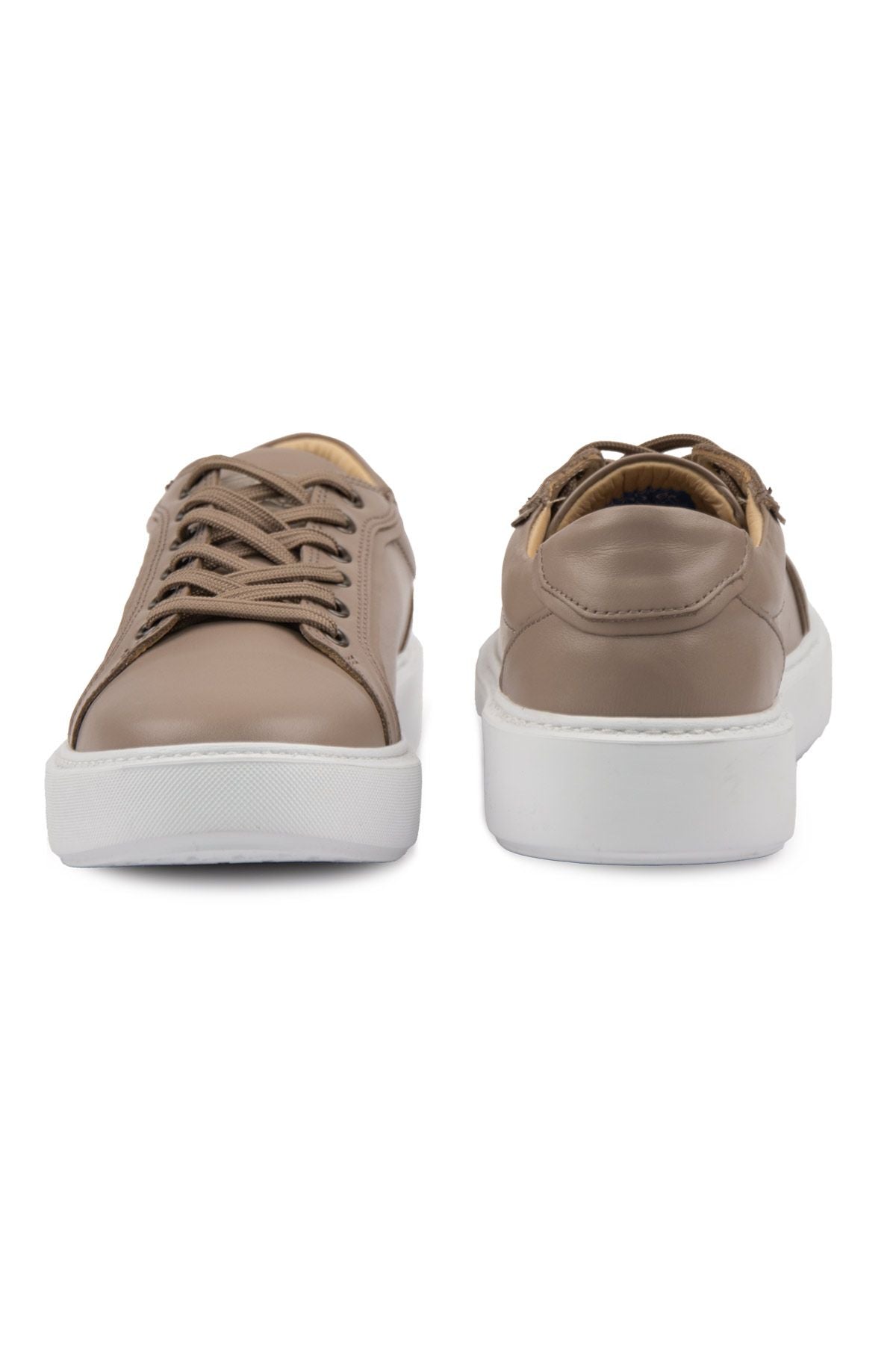 Star Hakiki Deri Sneaker 500970 Taş