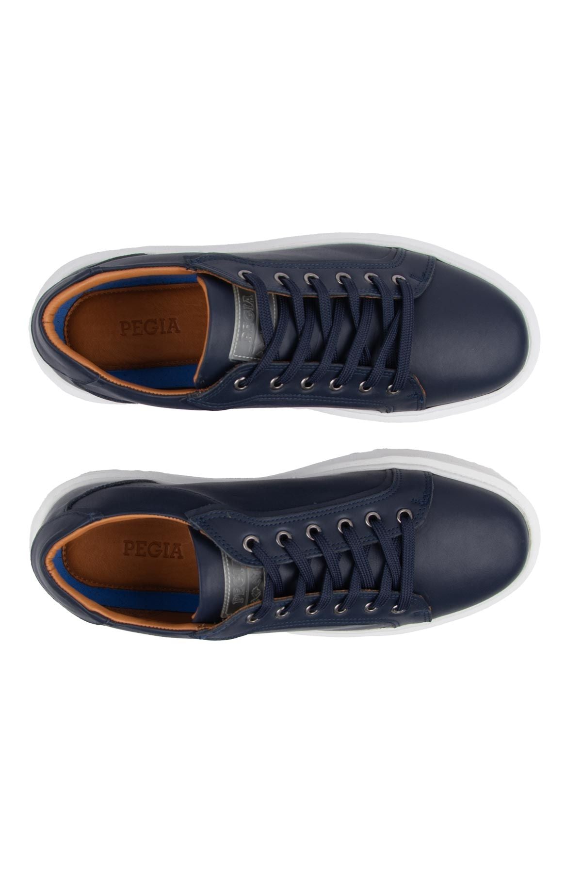 Star Hakiki Deri Sneaker 500970 Lacivert