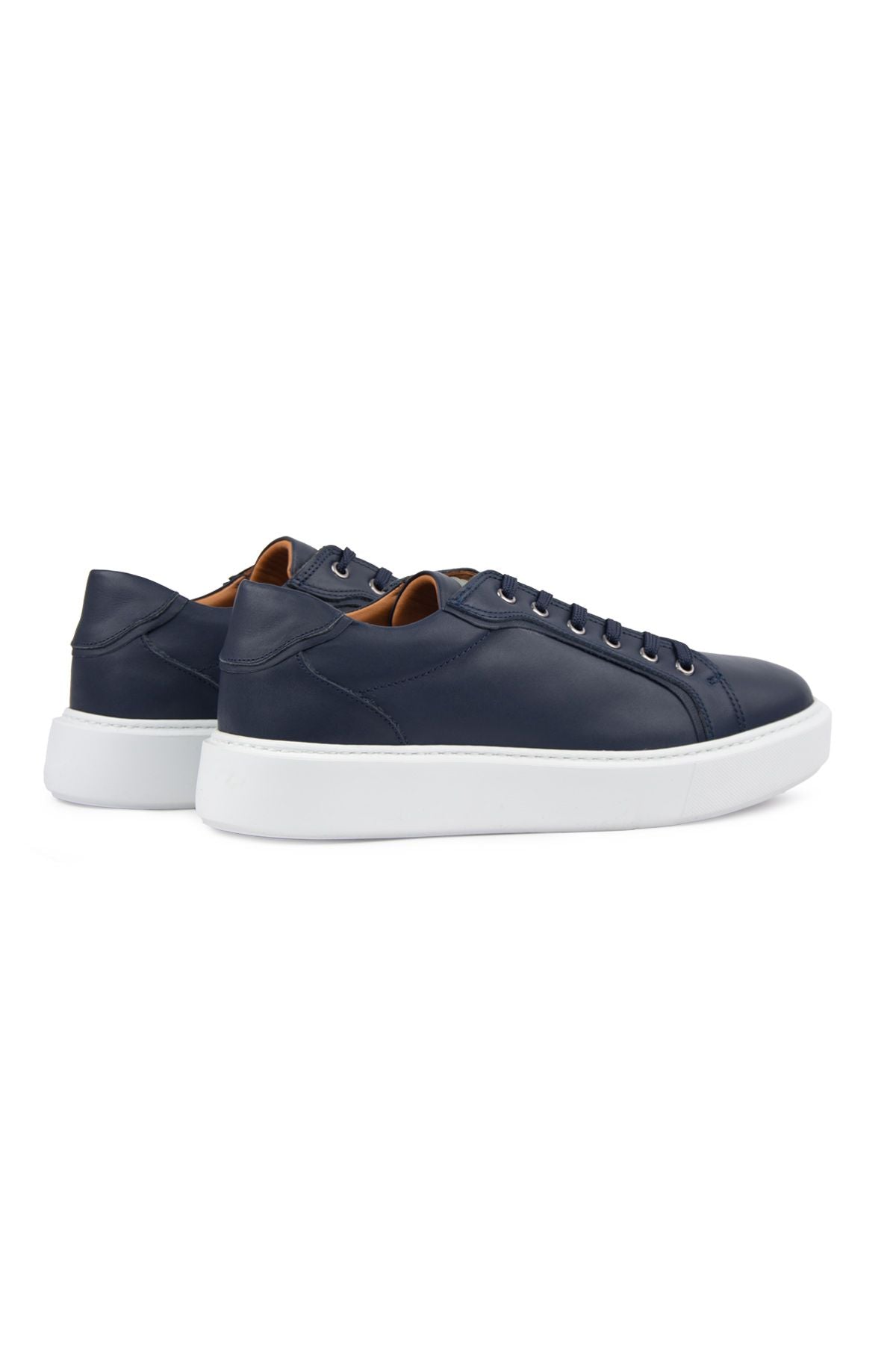 Star Hakiki Deri Sneaker 500970 Lacivert