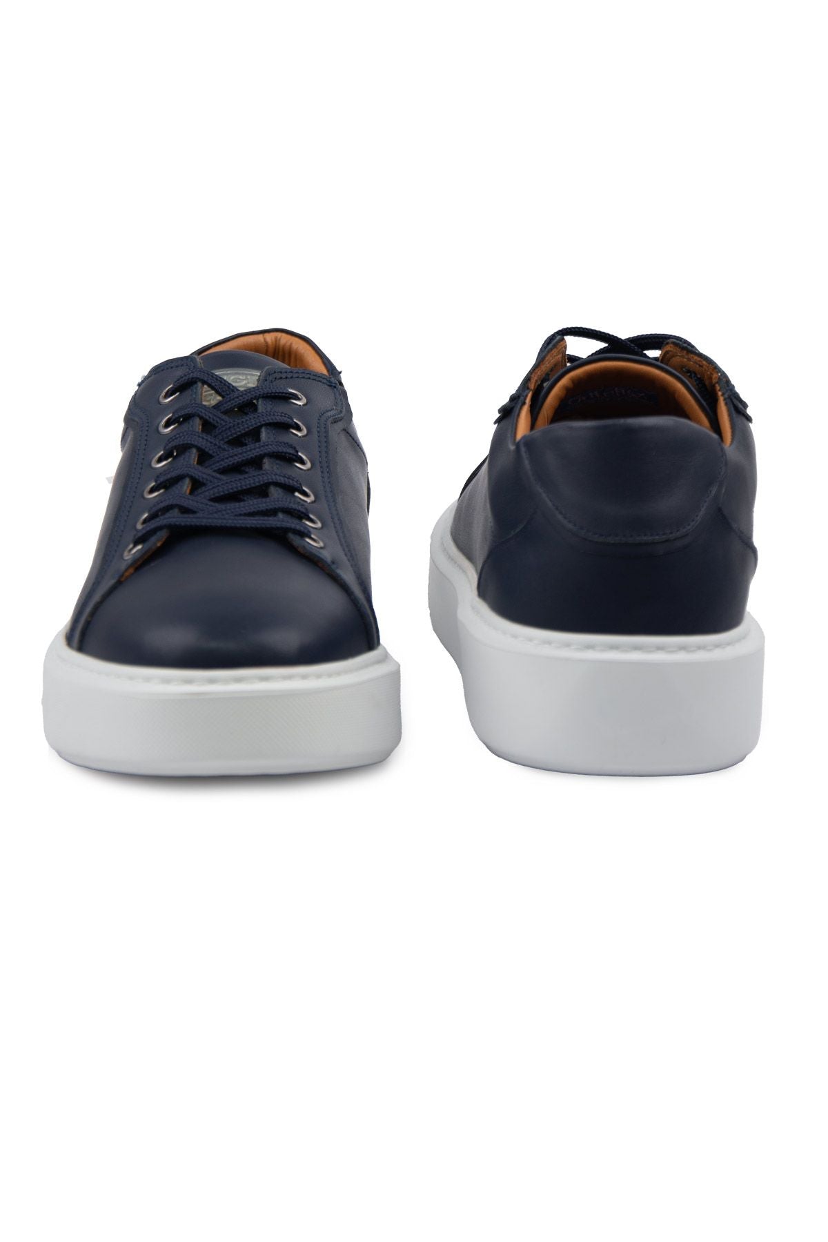 Star Hakiki Deri Sneaker 500970 Lacivert