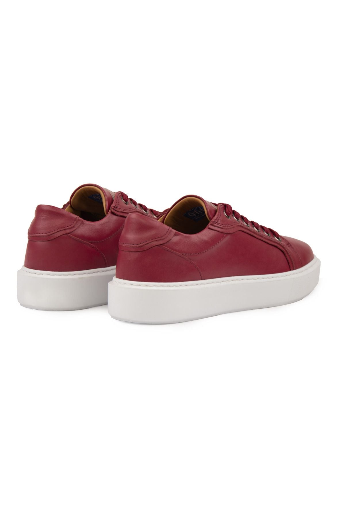 Star Hakiki Deri Sneaker 500970 Kırmızı