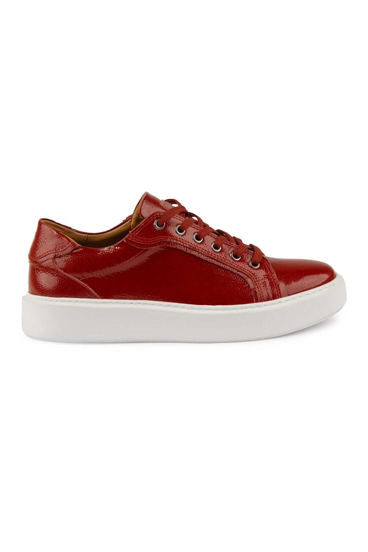Star Rugan Deri Sneaker 500972 Kırmızı
