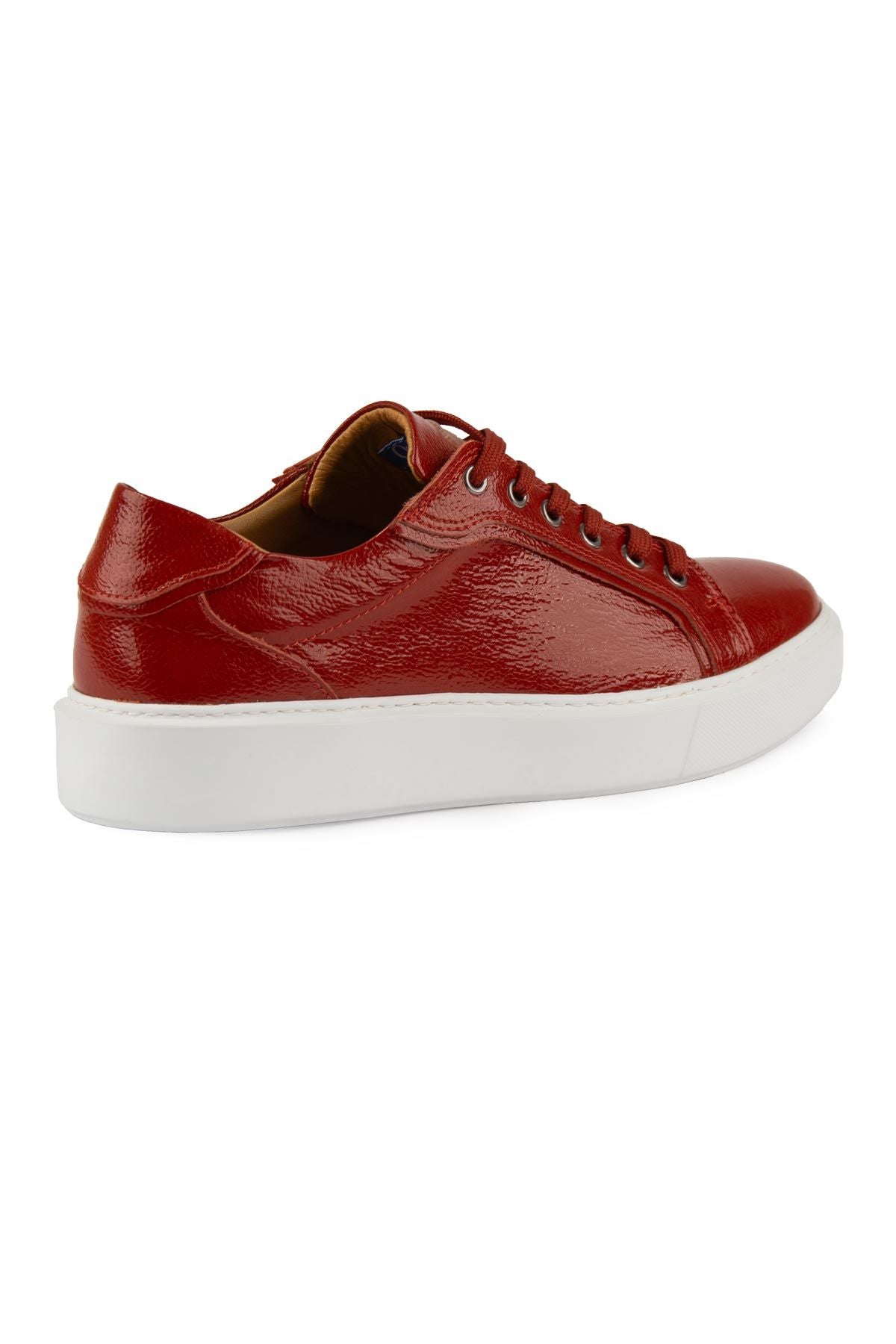 Star Rugan Deri Sneaker 500972 Kırmızı