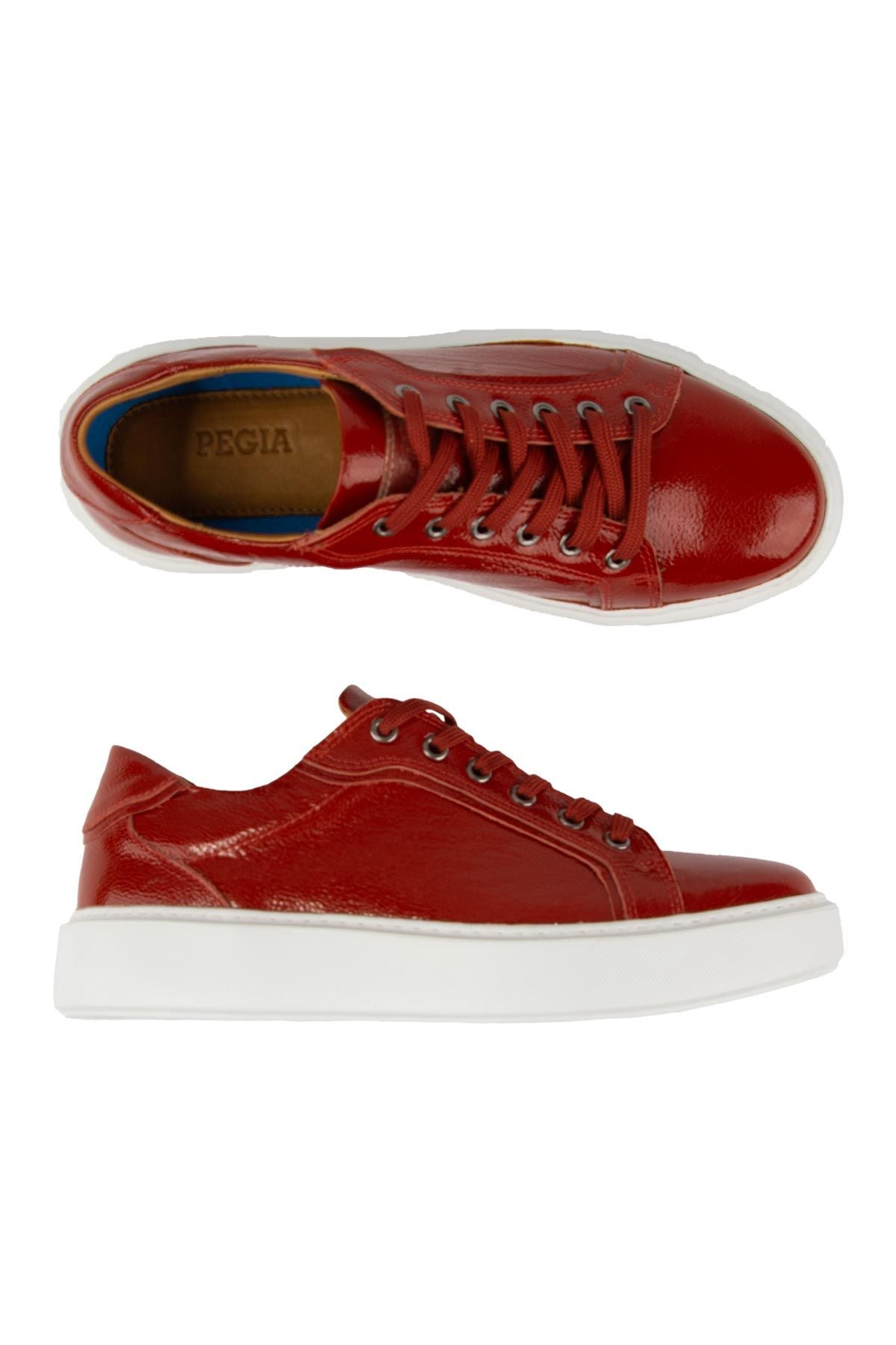Star Rugan Deri Sneaker 500972 Kırmızı