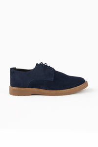 Men's Suede Lace-Up Shoe DG5044 Navy
