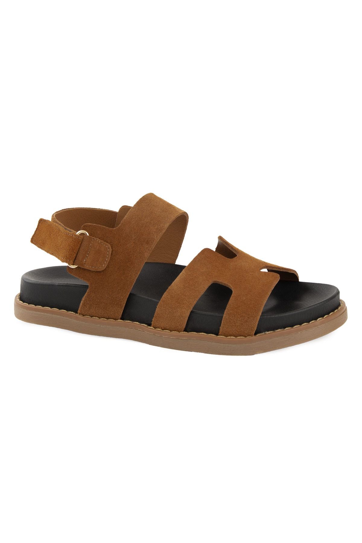 Süet Kadın Sandalet 215570 Taba