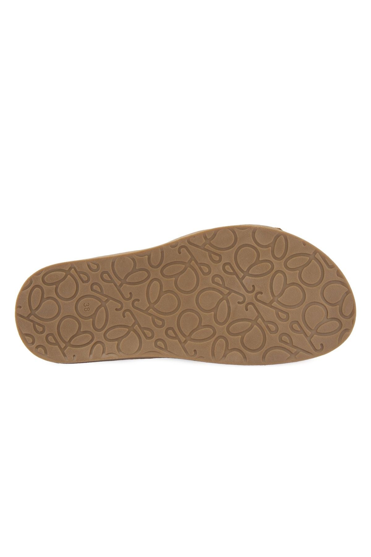 Süet Kadın Sandalet 215570 Taba