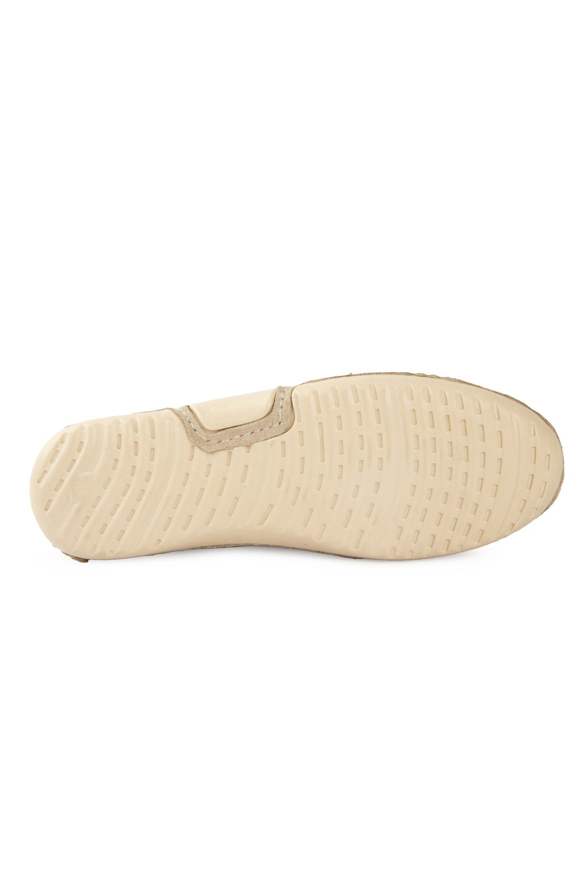 Süet Püskül Detaylı Loafer DG6106 Bej