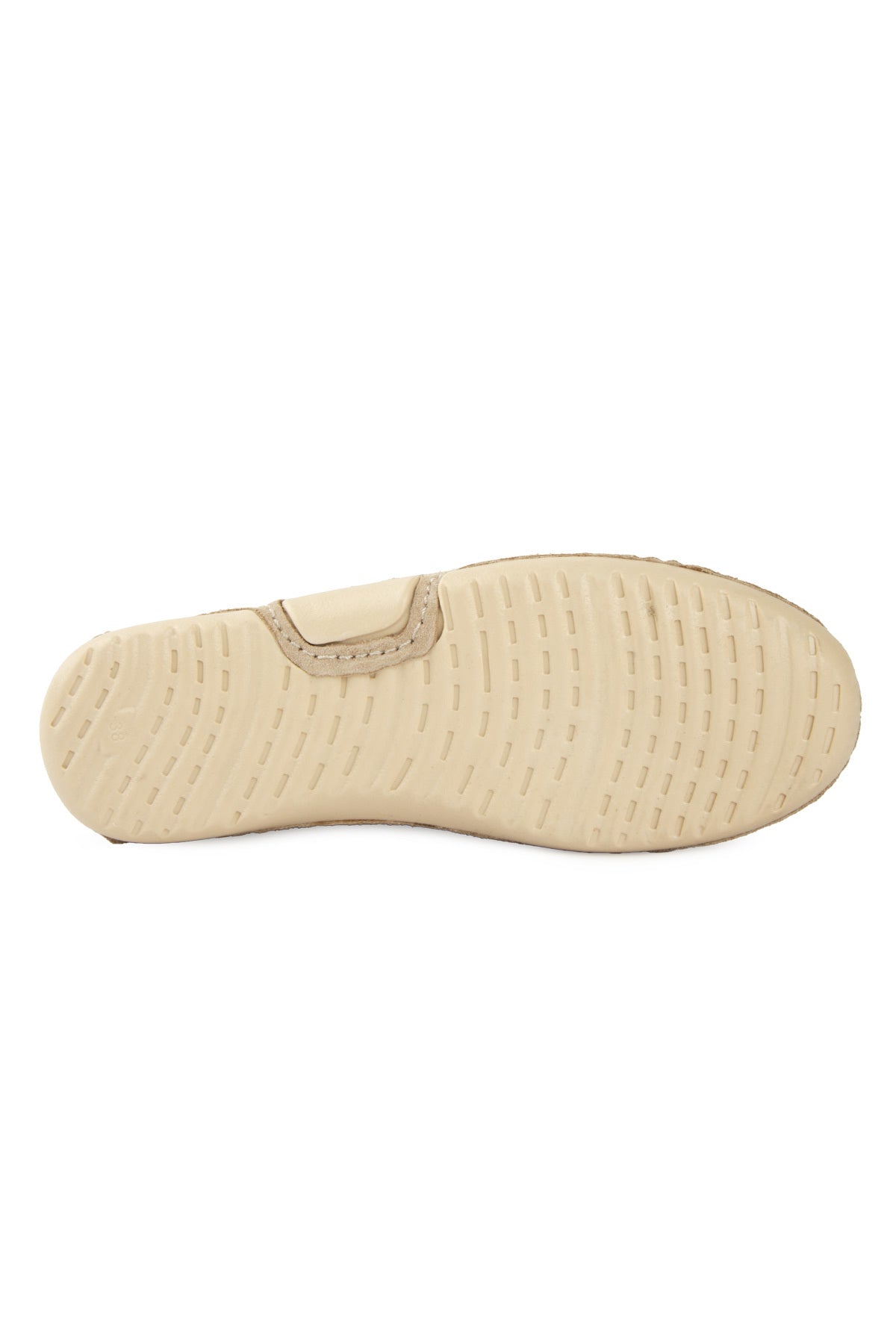 Süet Zincir Detaylı Loafer DG6105 Bej