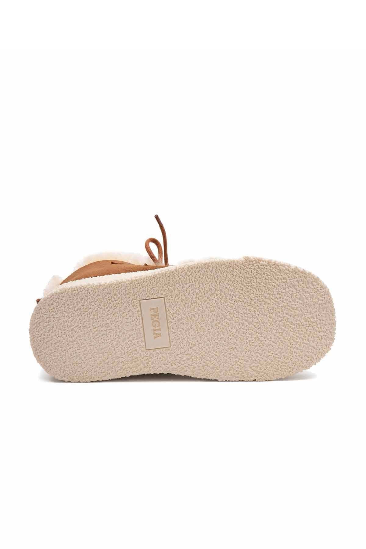 Yüksek Taban Kadın Sneaker 191351 Taba
