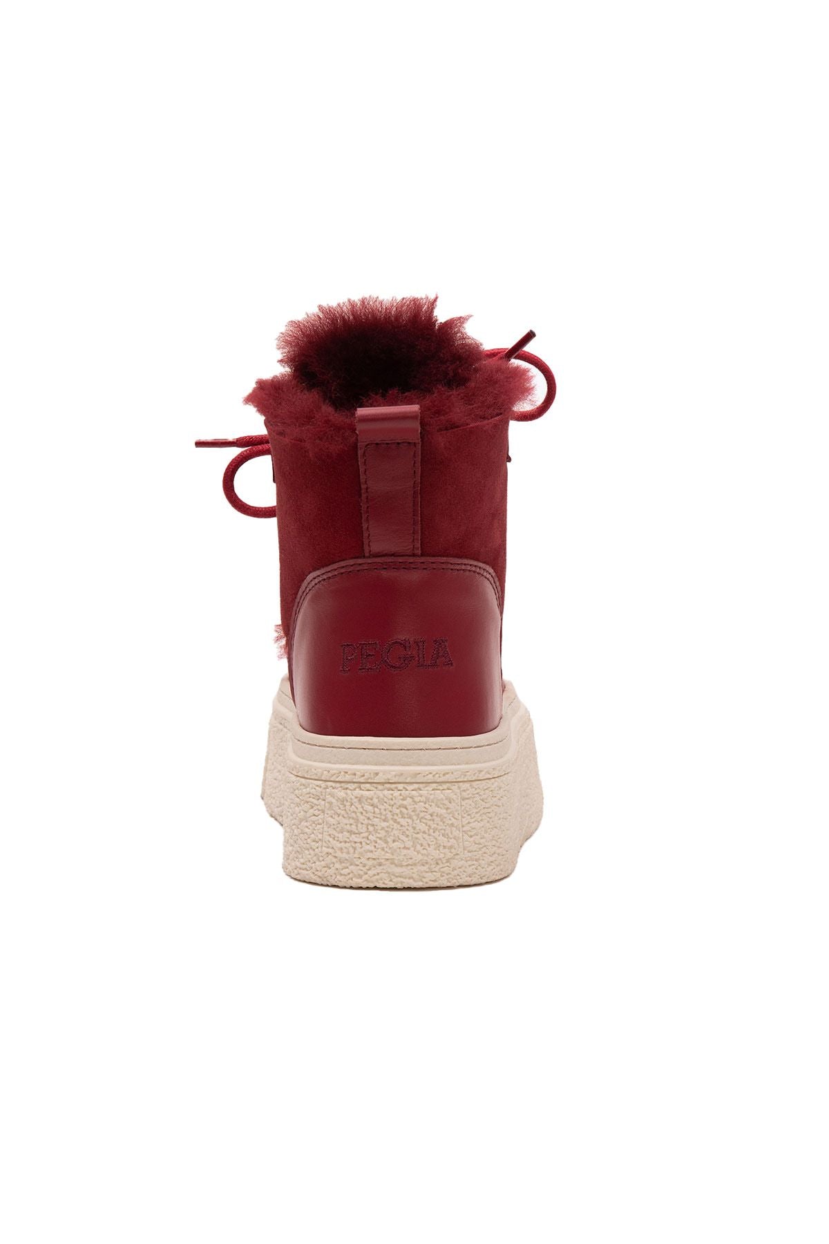 Yüksek Taban Kadın Sneaker 191351 Bordo