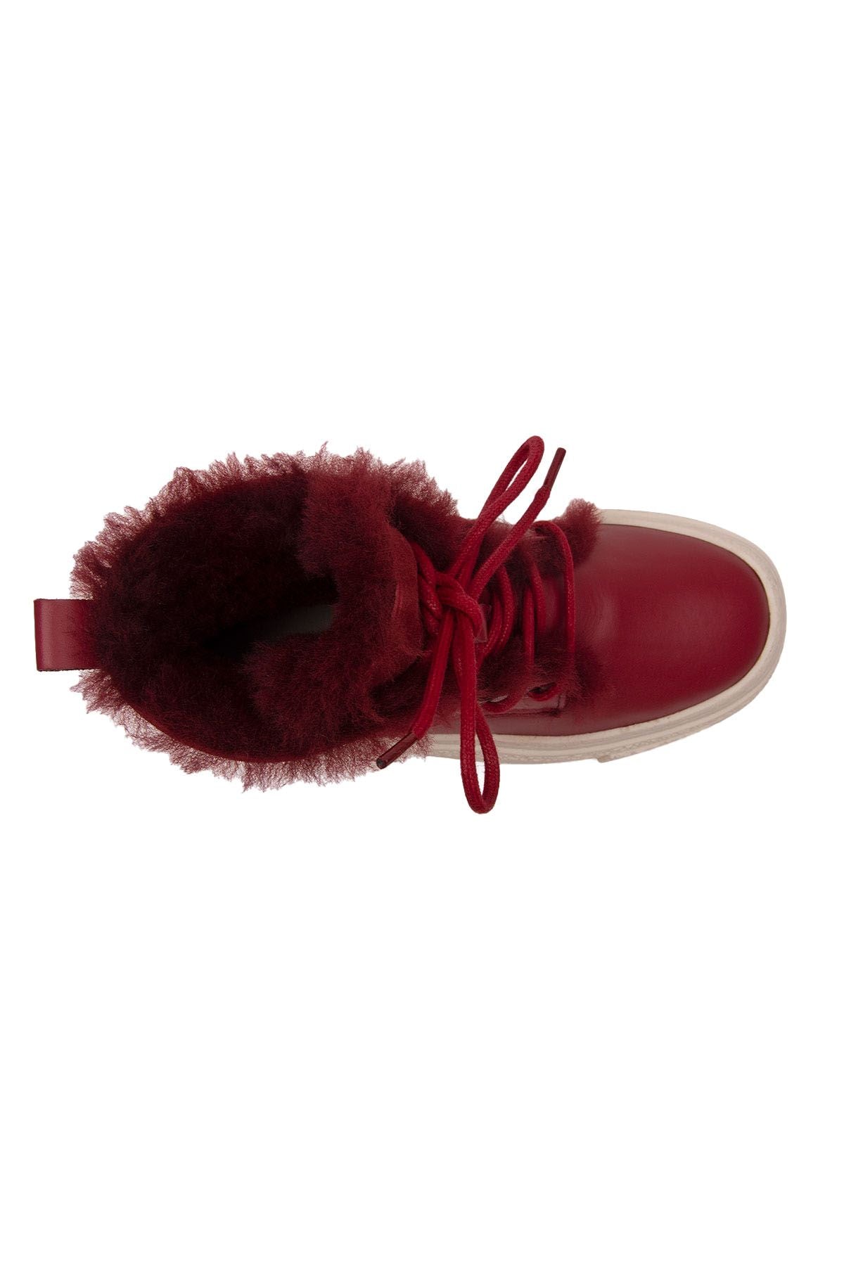 Yüksek Taban Kadın Sneaker 191351 Bordo