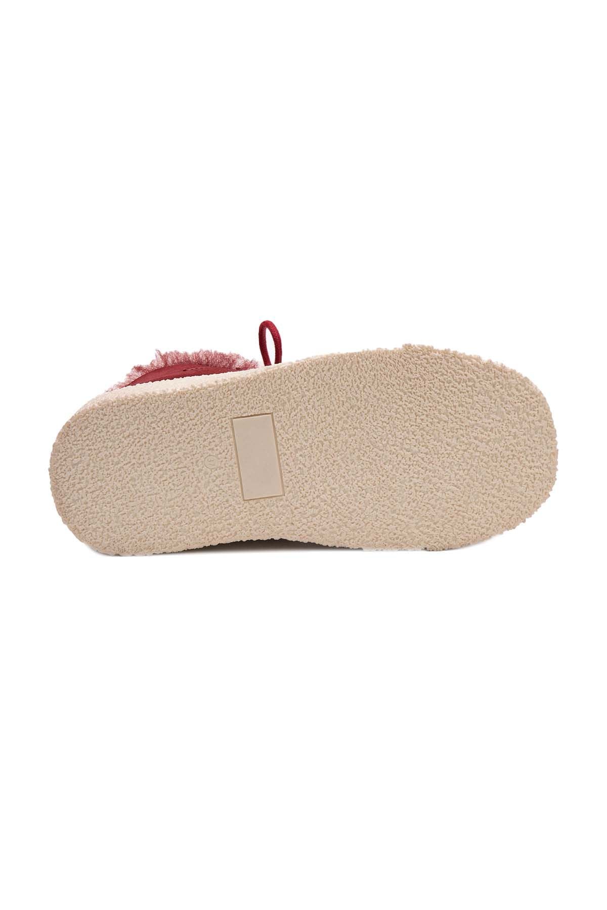 Yüksek Taban Kadın Sneaker 191351 Bordo