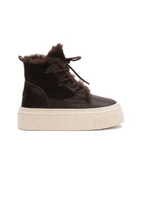 Platform Women's Sneaker 191351 Brown