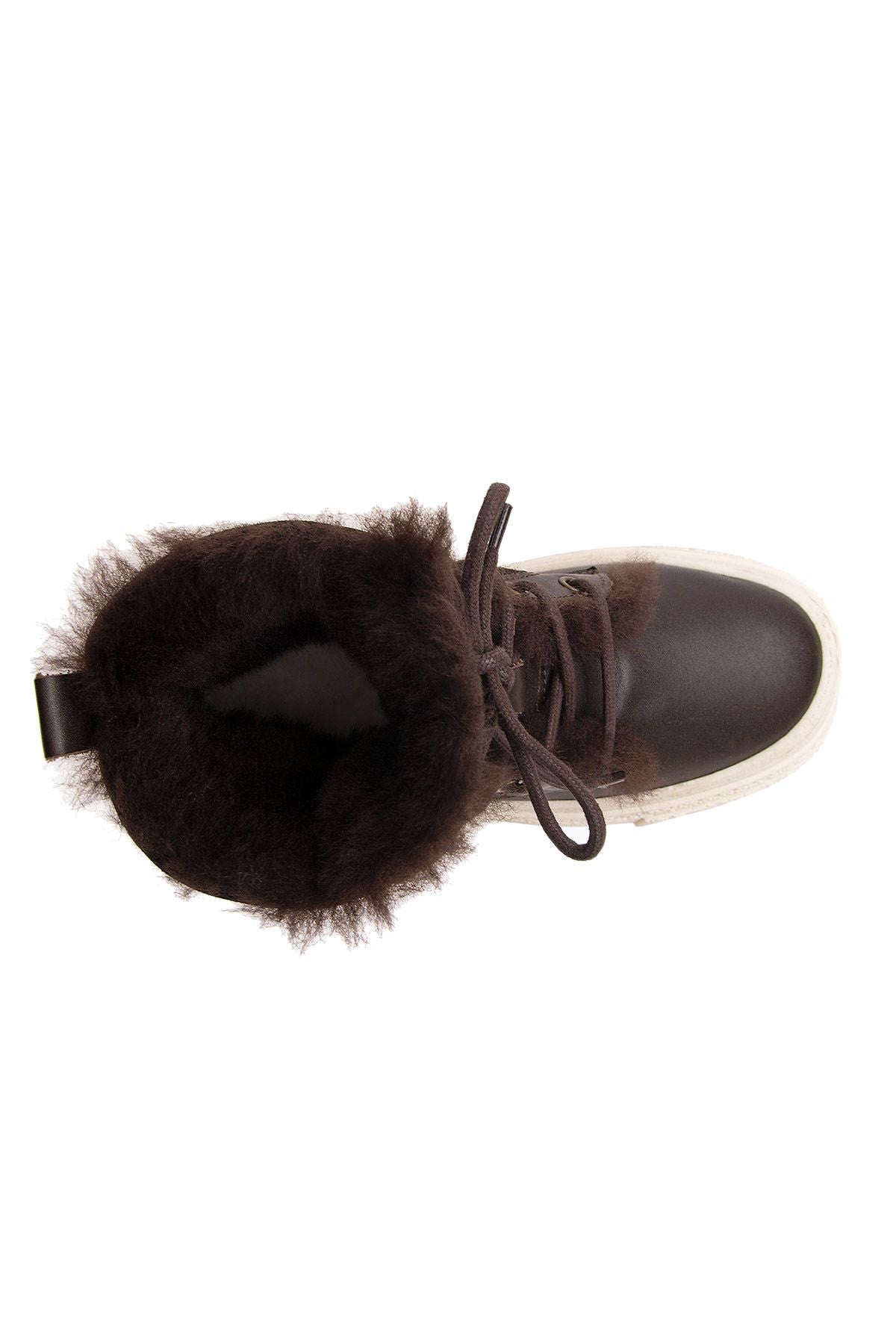 Yüksek Taban Kadın Sneaker 191351 Kahve
