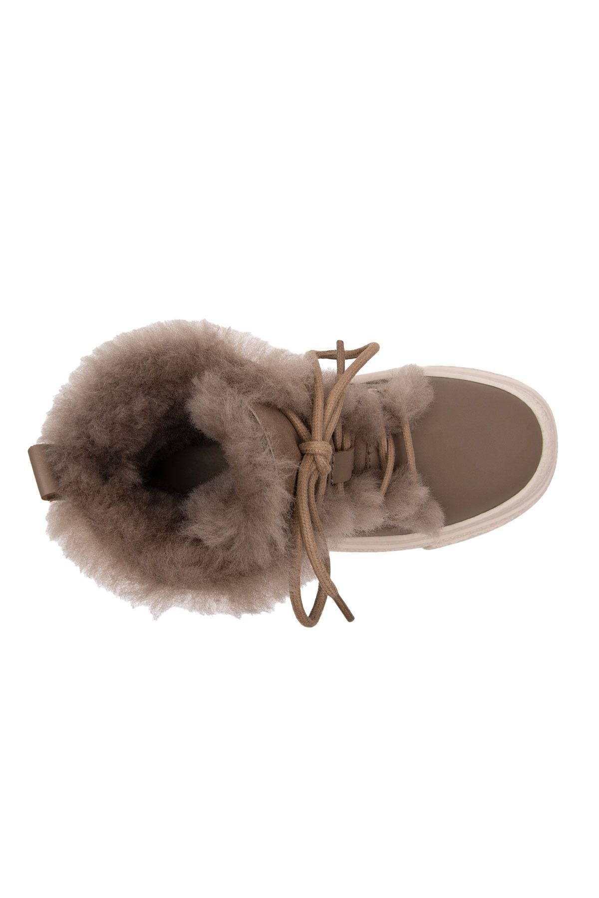 Yüksek Taban Kadın Sneaker 191351 Vizon