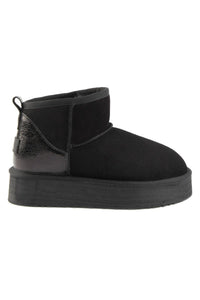Women's Platform Boot 191301 Black