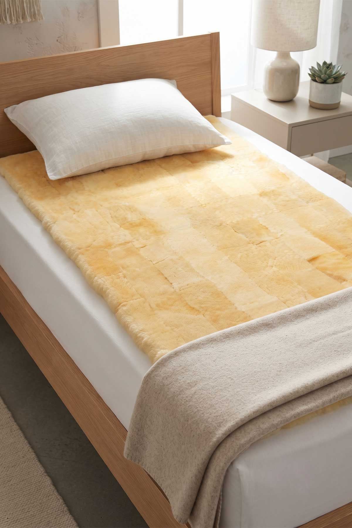 Medikal Post Patchwork Yatak Pedi MDK003-3 Naturel